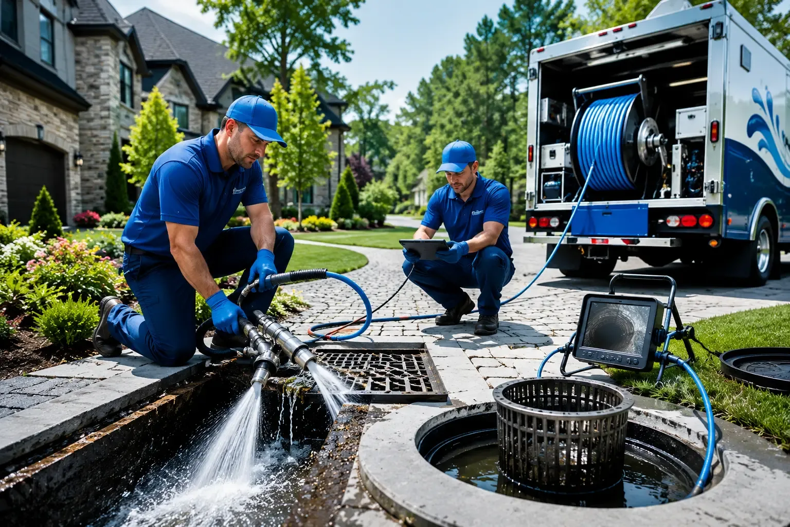 Local outdoor drain cleaning professionals in Joint Base Mdl, NJ